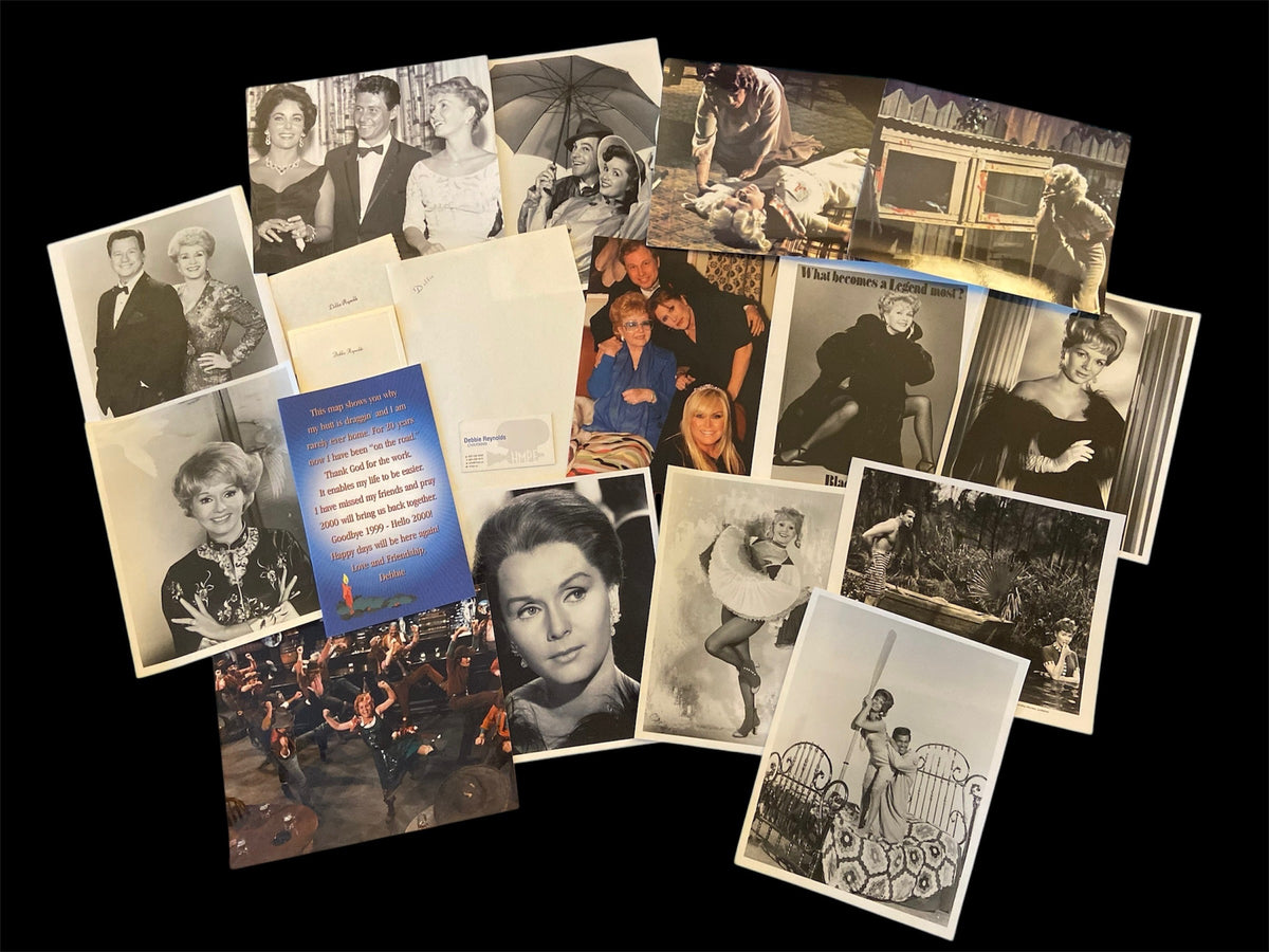 DEBBIE REYNOLDS PERSONAL PHOTO COLLECTION BUNDLE Debbie Reynolds