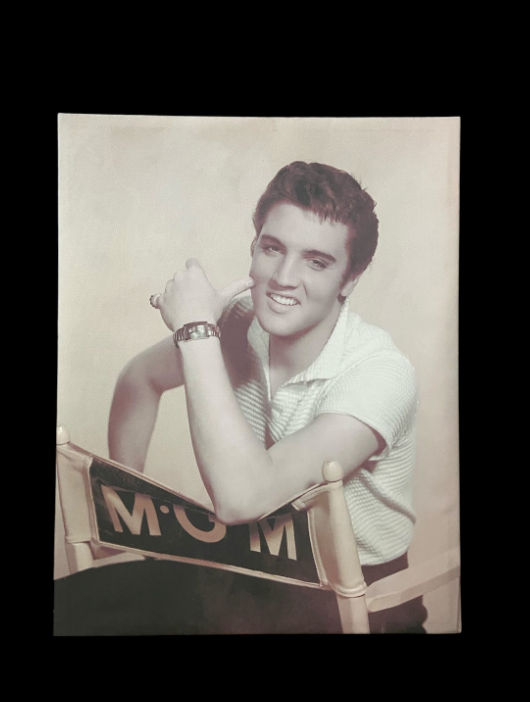 ELVIS PRESLEY PHOTO CANVAS PRINT