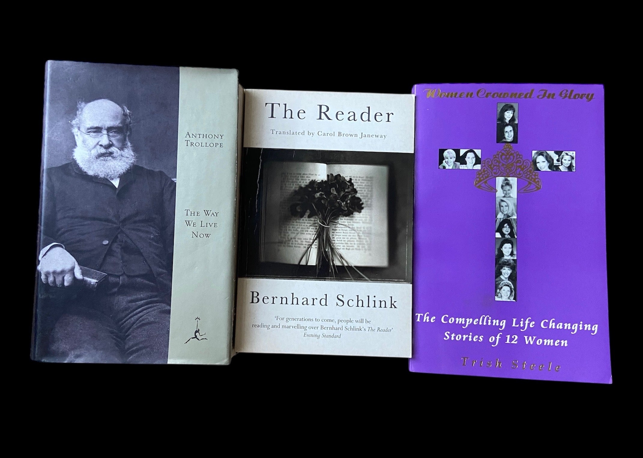 DEBBIE REYNOLDS' BOOKS FROM PERSONAL LIBRARY WITH ONE AUTOGRAPHED TO HER