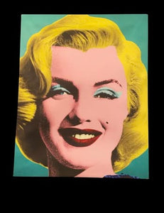 WARHOL-INSPIRED MARILYN MONROE COLOR CANVAS PRINT