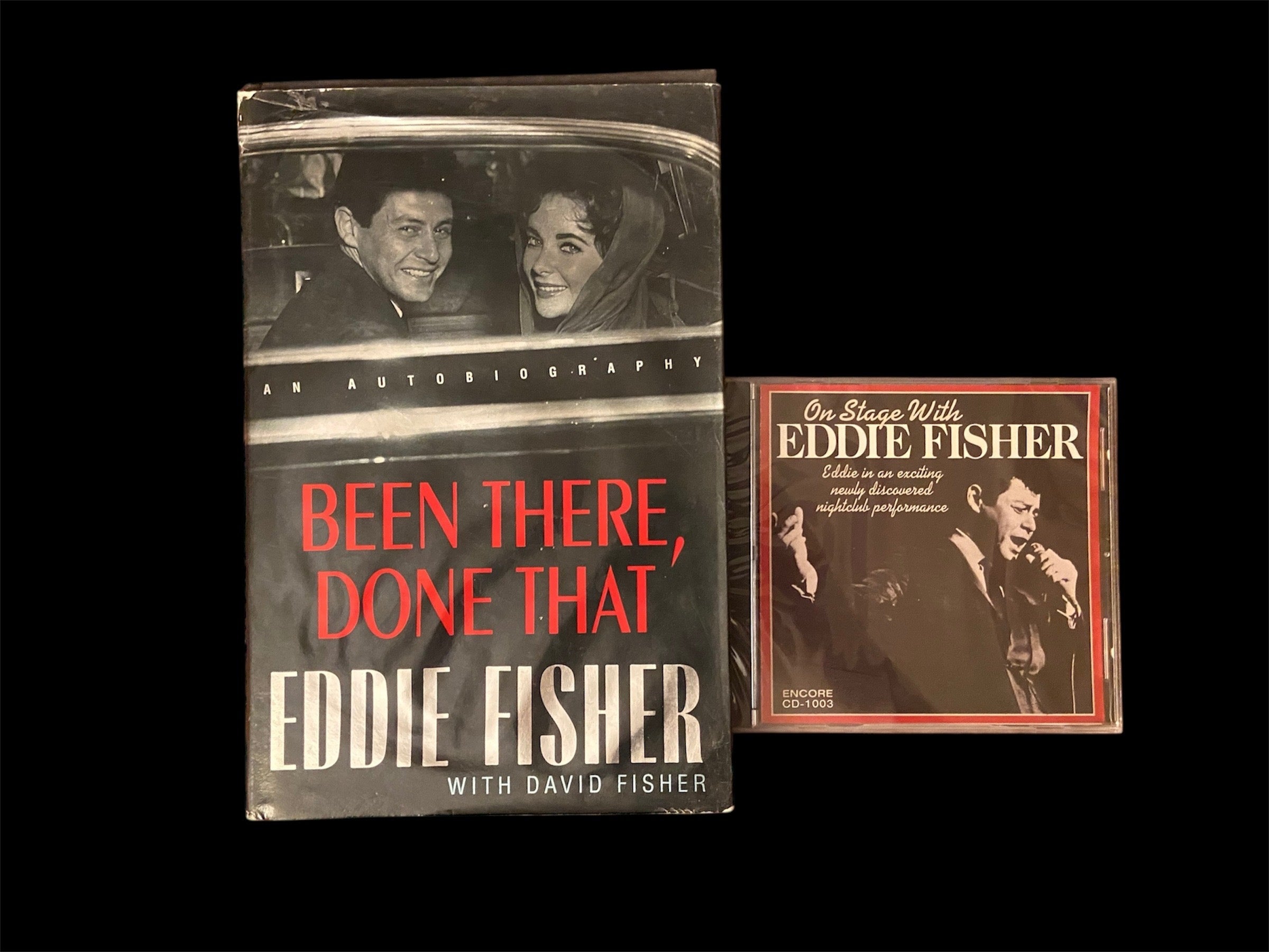 EDDIE FISHER PERSONAL BOOK BUNDLE