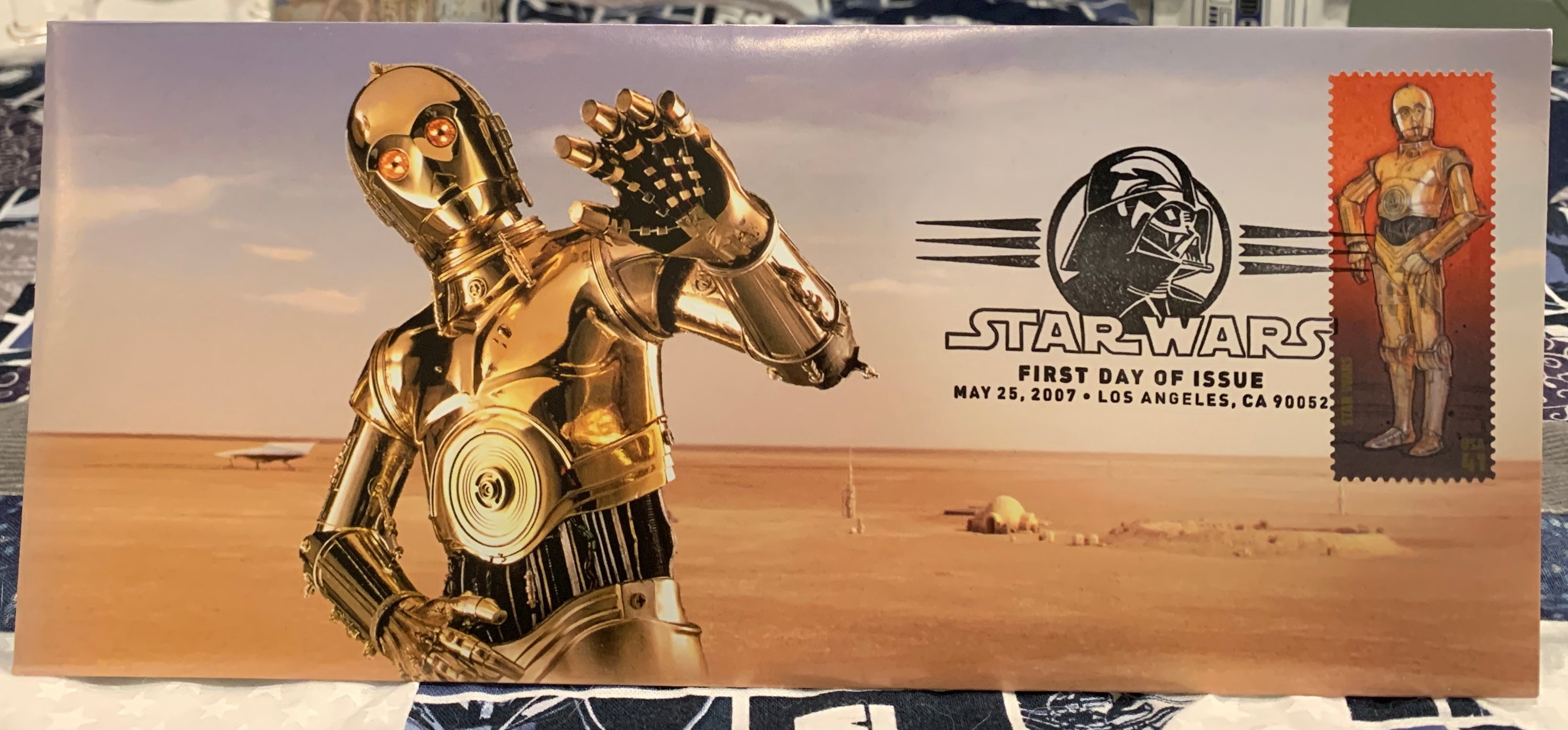 STAR WARS 2007 Commemorative Stamped Envelopes