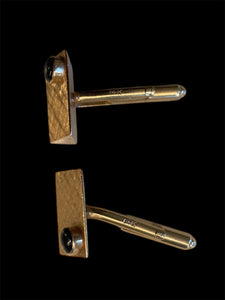 **RARE** EDDIE FISHER PERSONAL 14 KARAT GOLD CUFFLINKS (SET OF 2)