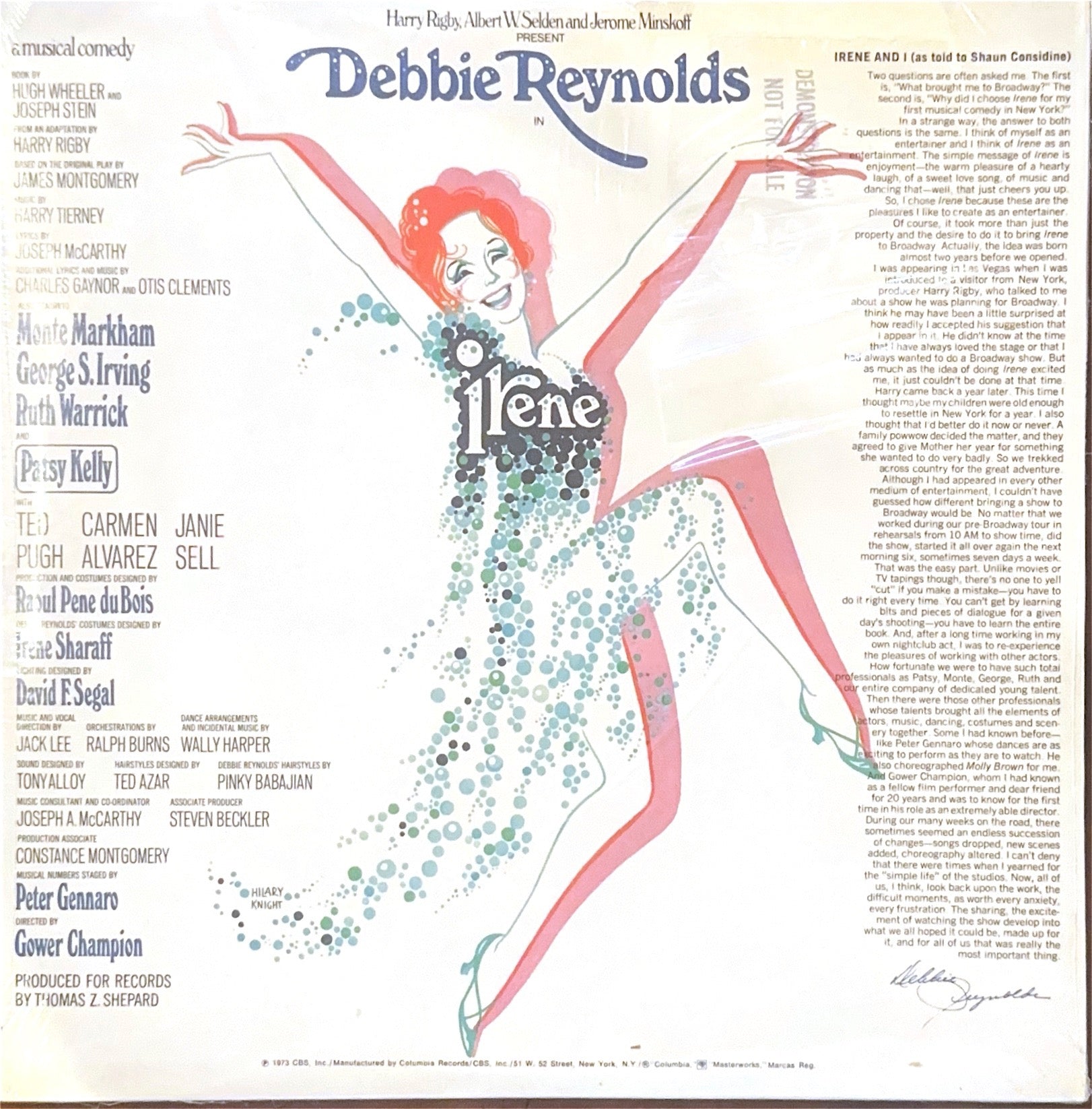 Debbie Reynolds: "Irene" Record