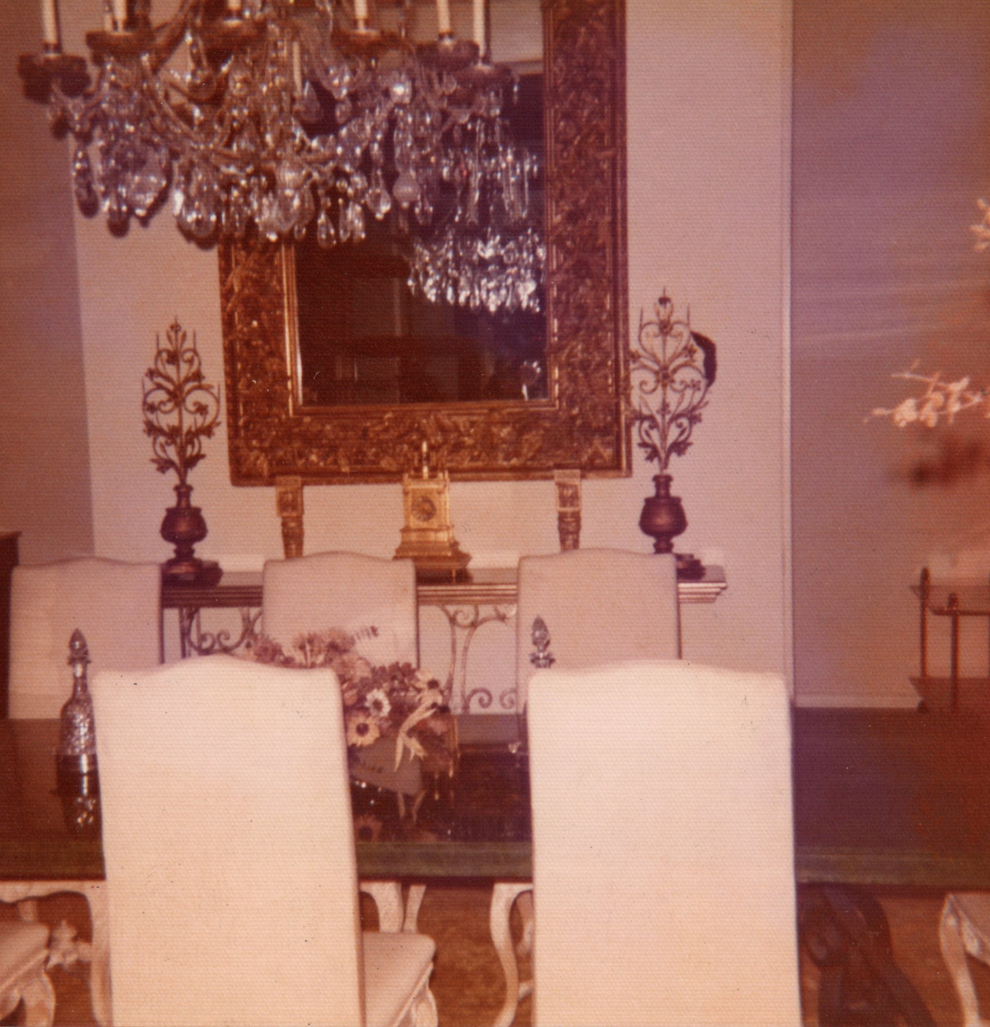 Debbie Reynolds Personal Enameled Sterling Silver Serving Set