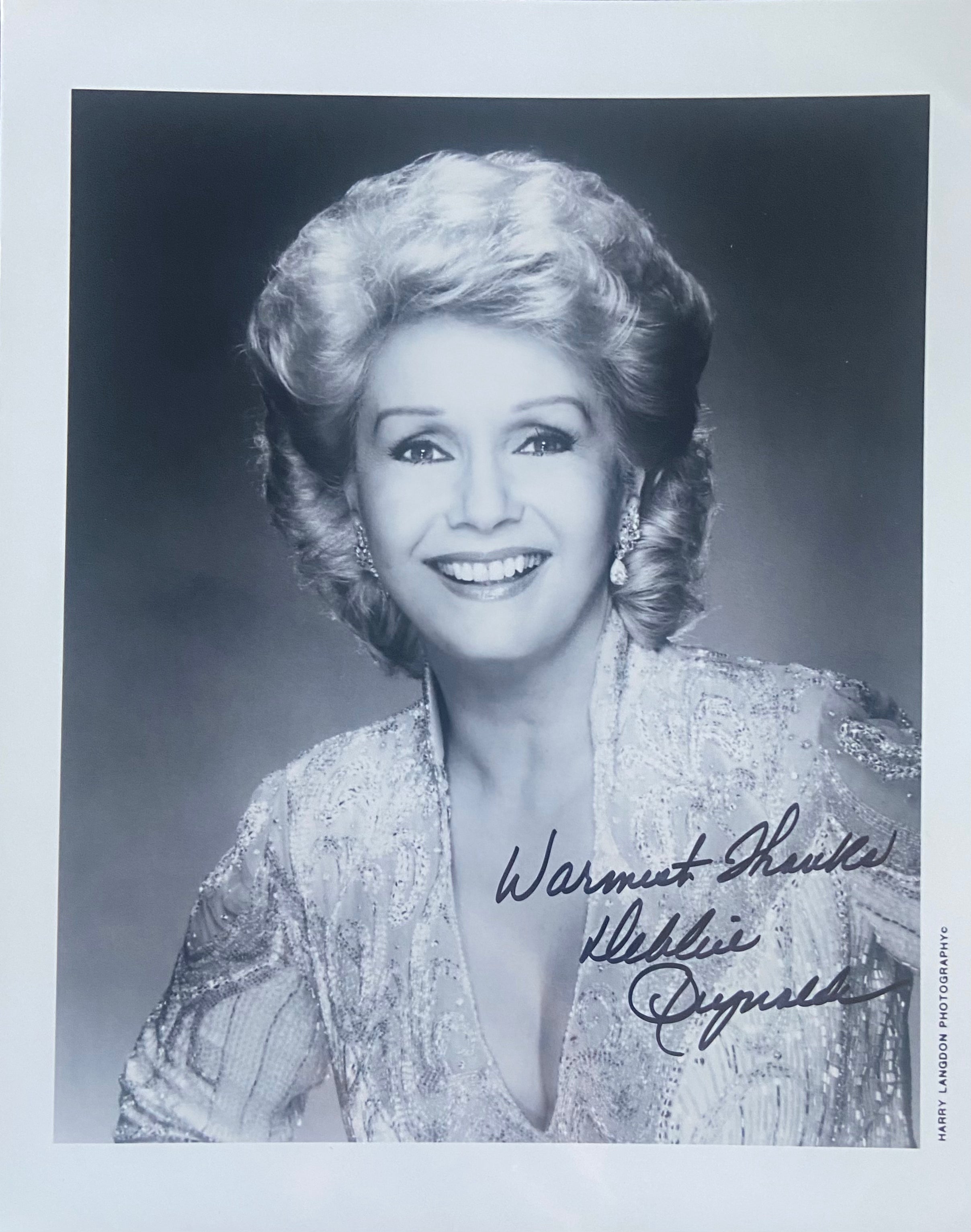 Debbie Reynolds Personal Halloweentown High Script & Signed Photo