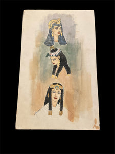 Cleopatra Headdress Sketch Concept