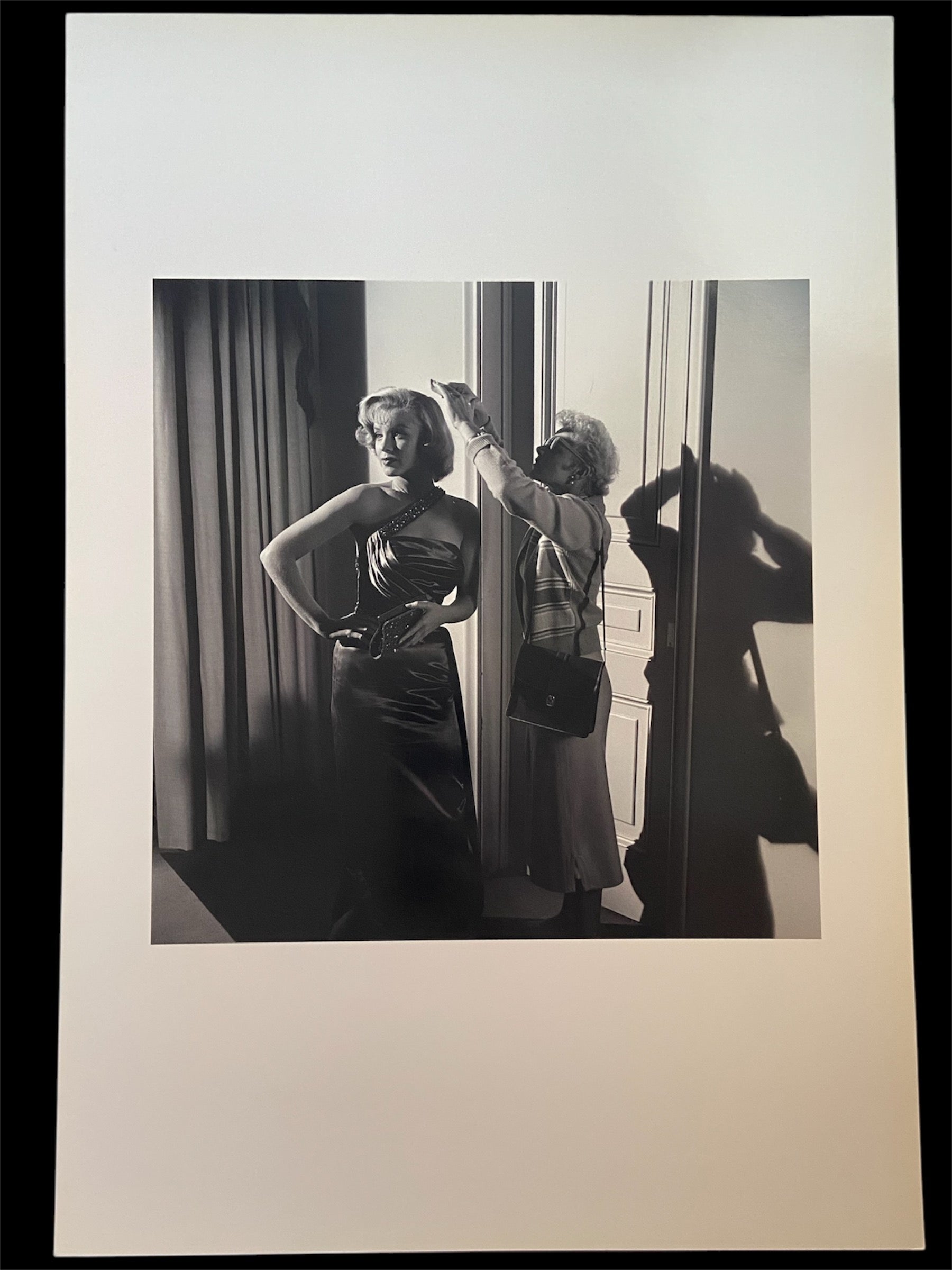 Frank Worth Print (Marilyn Monroe with assistant)