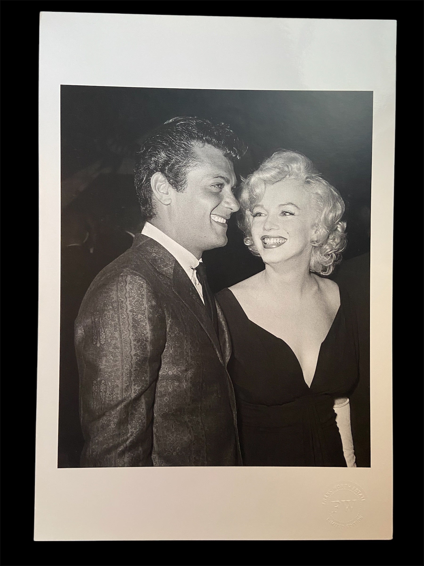 Frank Worth Print  (Marilyn Monroe & Tony Curtis)
