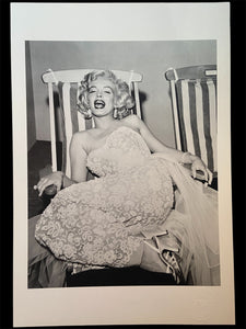 Frank Worth Print (Marilyn Monroe on deck chair)
