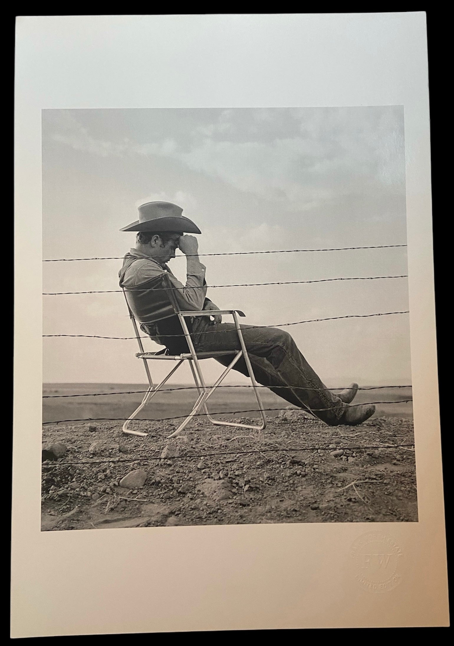 Frank Worth Print (James Dean at Fence)
