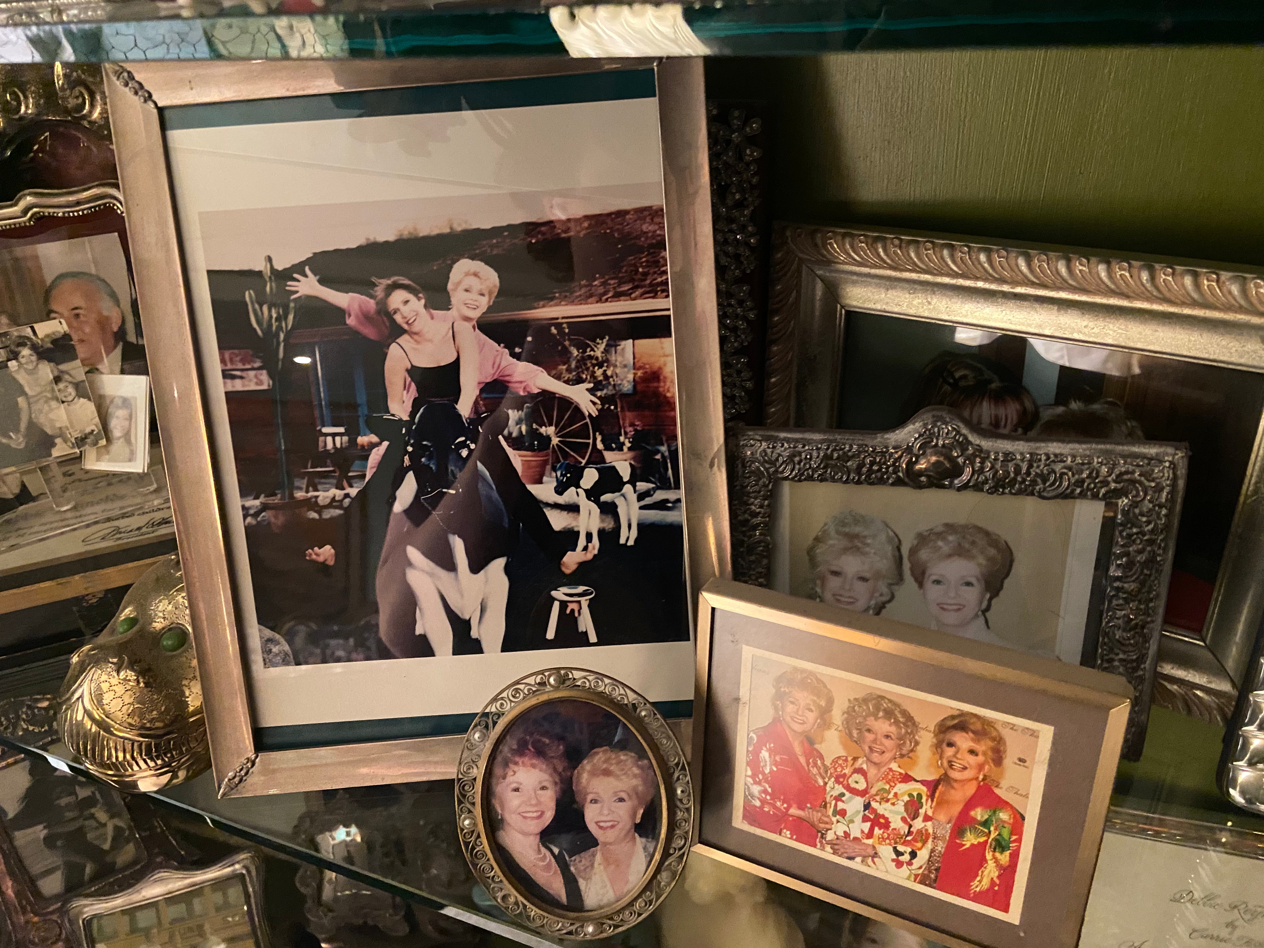 Debbie Reynolds Personal Antique Silver Plated Frame