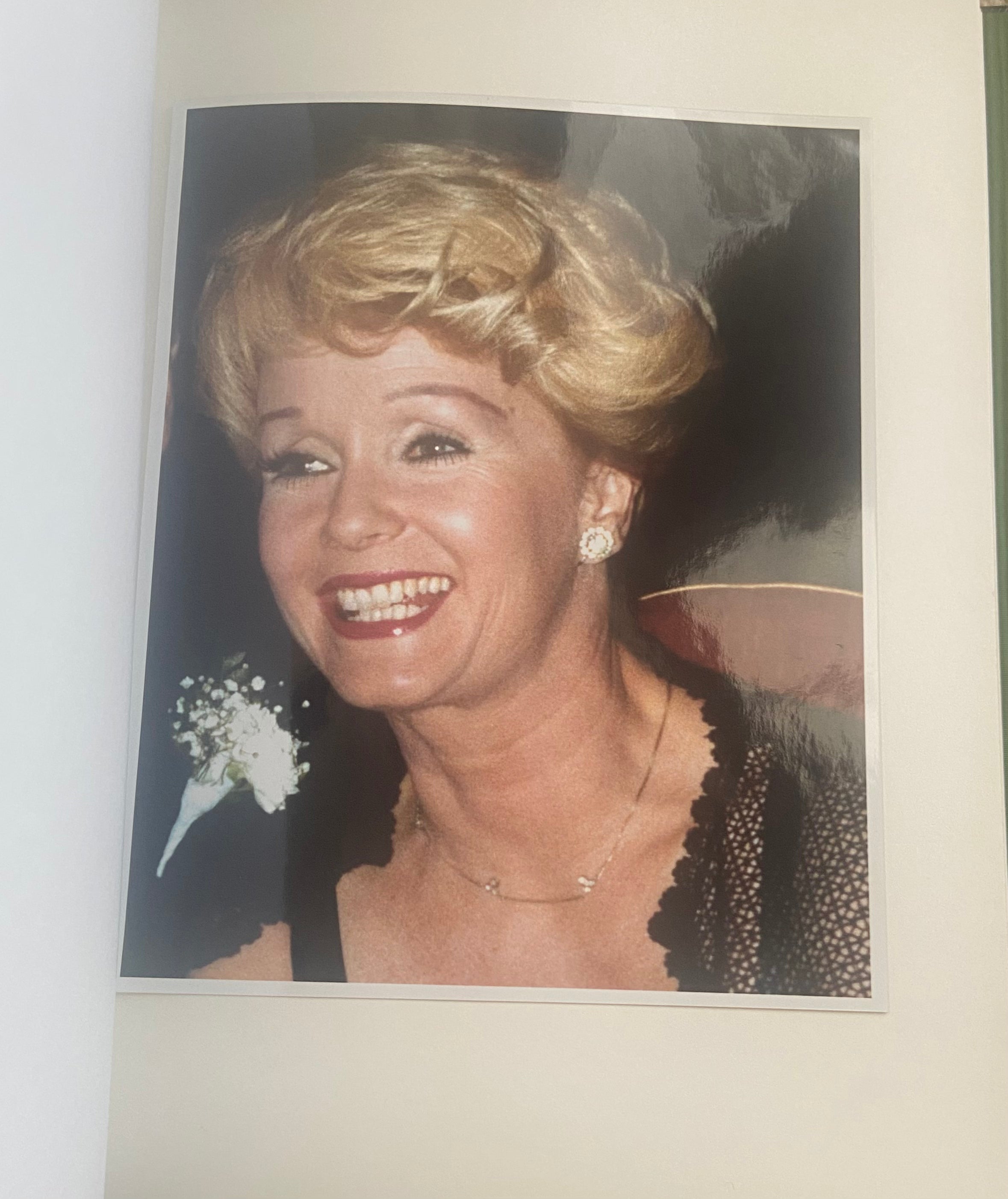 Debbie Reynolds Personal Family Album Scrapbook