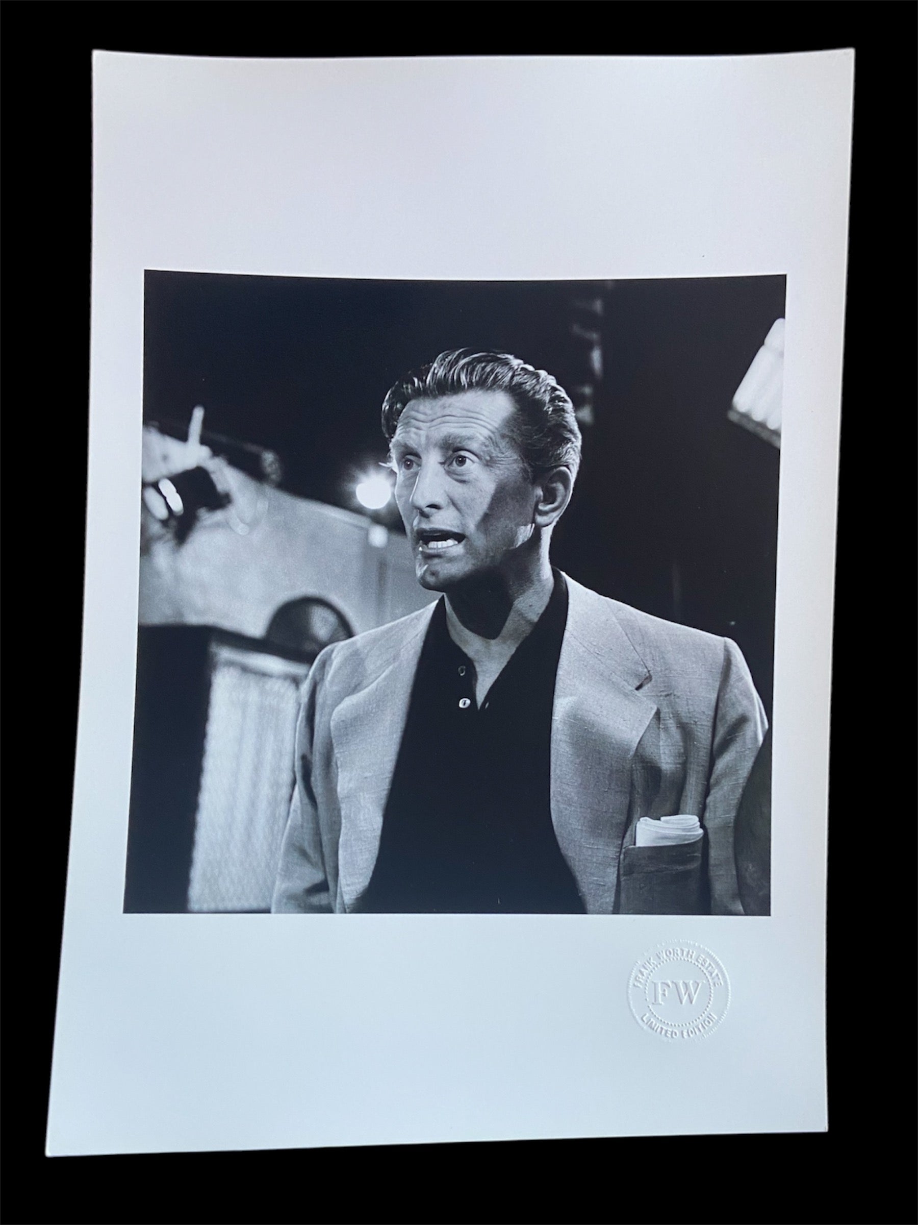Frank Worth Print (Kirk Douglas)