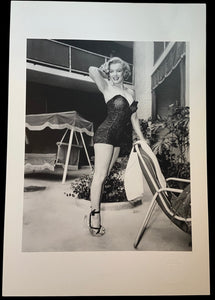Frank Worth Print (Marilyn Monroe at Pool)