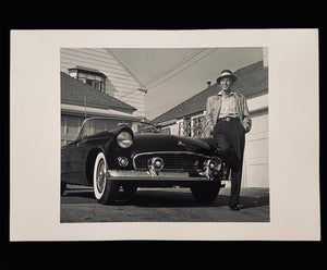 Frank Worth Estate Oversized Print of Frank Sinatra (with Car)