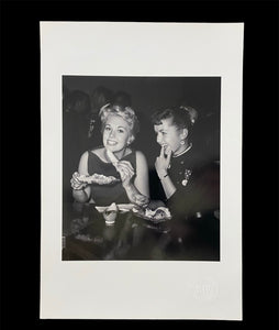 Frank Worth Estate Oversized Print of Debbie Reynolds and Kim Novak