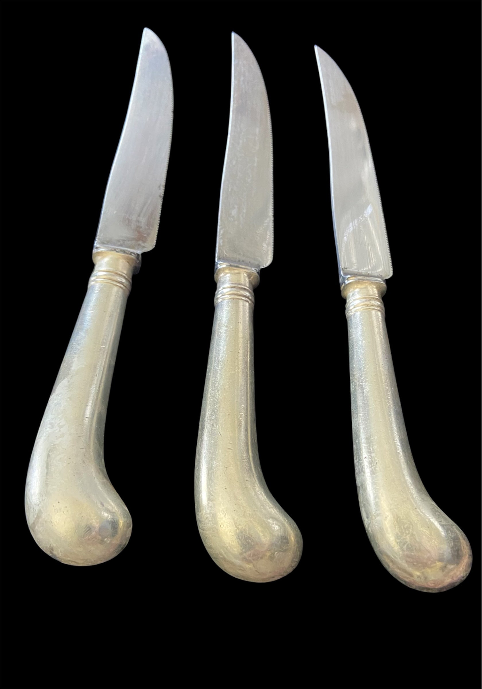 Debbie Reynolds Personal Sterling Silver Steak Knives