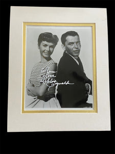 Debbie Reynolds Signed Frank Sinatra "The Tender Trap" Photo