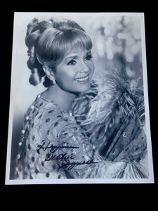 DEBBIE REYNOLDS SIGNED PUBLICITY 8X10