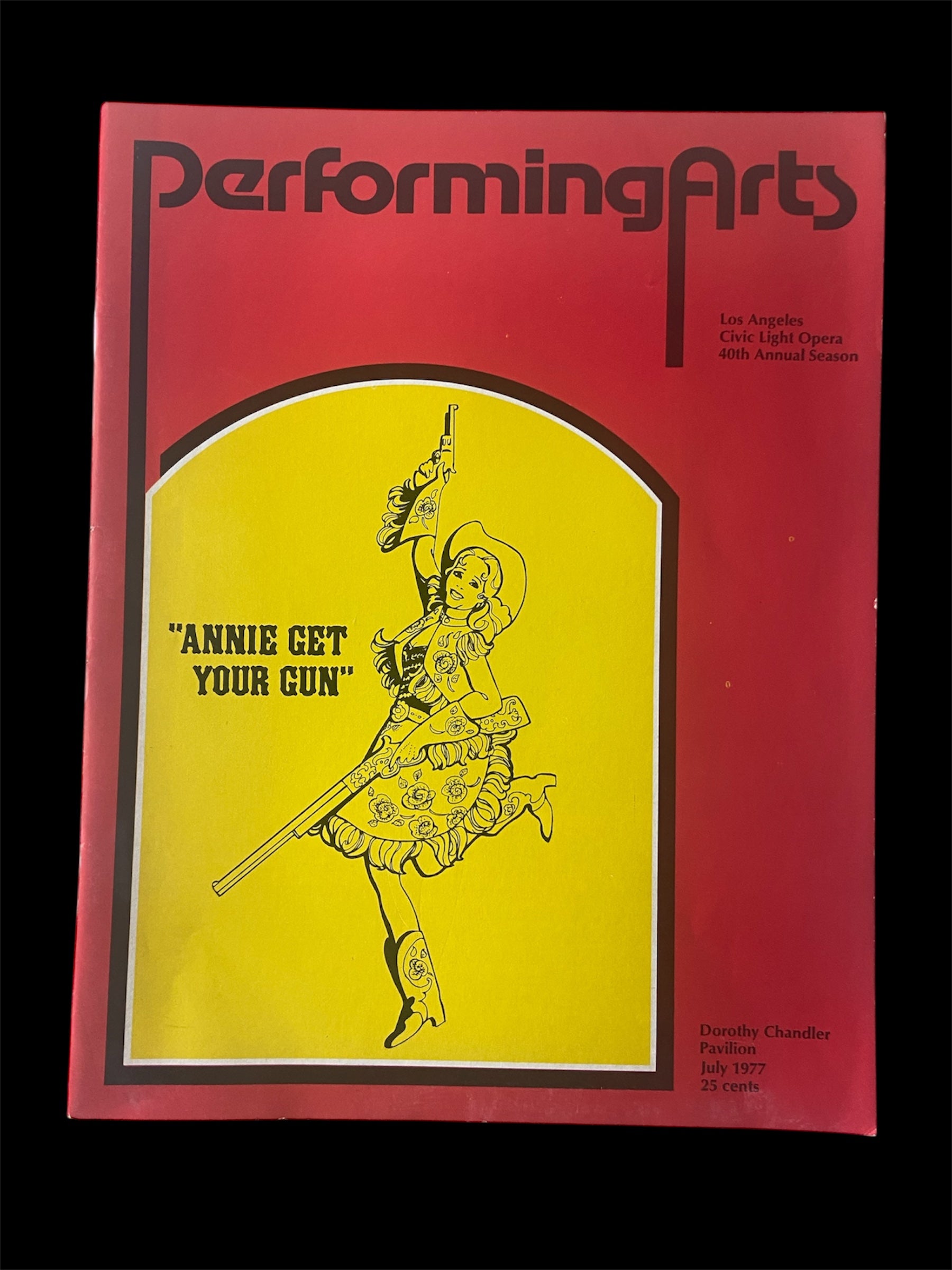 DEBBIE REYNOLDS PERSONAL PROGRAM FROM "ANNIE GET YOUR GUN"