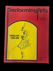DEBBIE REYNOLDS PERSONAL PROGRAM FROM "ANNIE GET YOUR GUN"