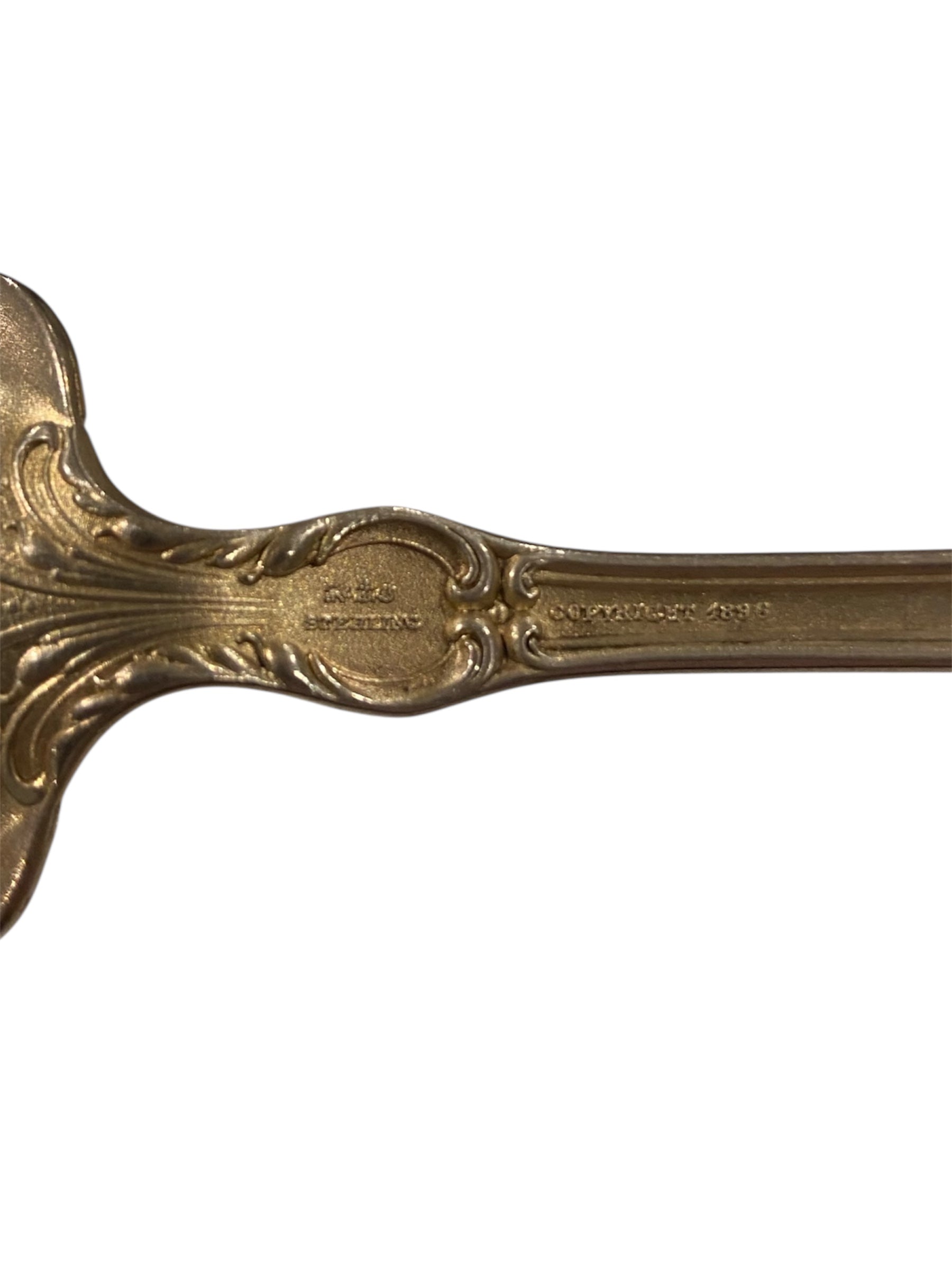 Debbie Reynolds Personal Enameled Sterling Silver Serving Set