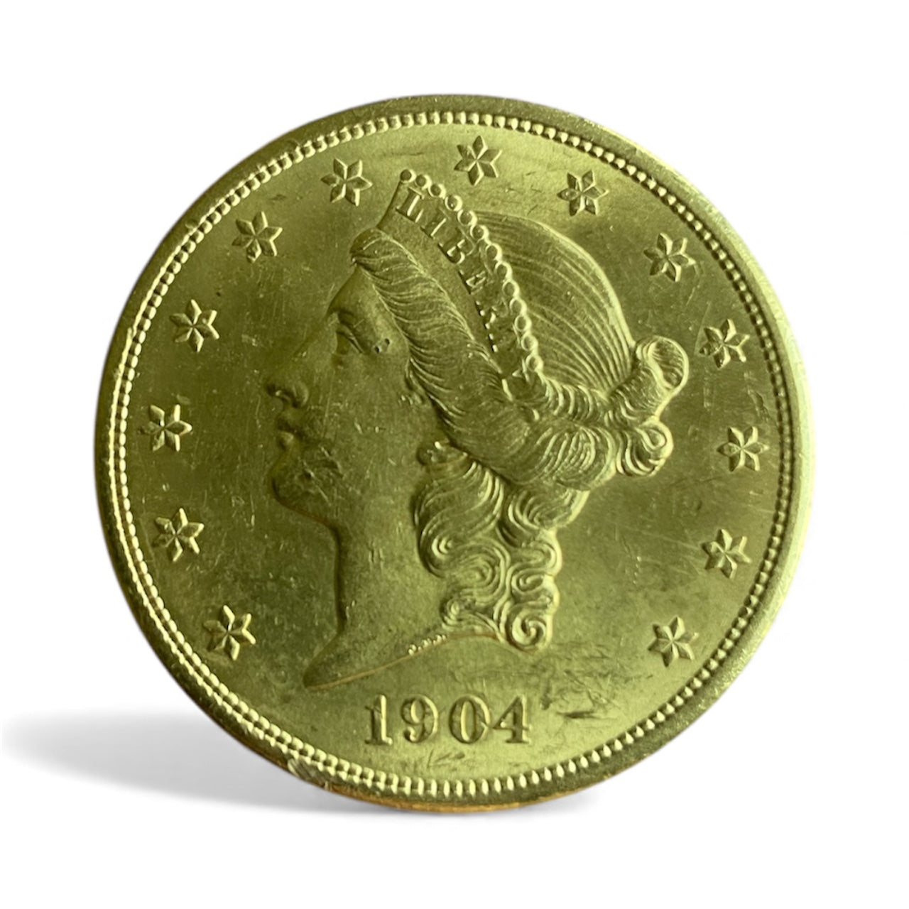 Debbie Reynolds Personal Liberty Gold 1904 $20 Coin