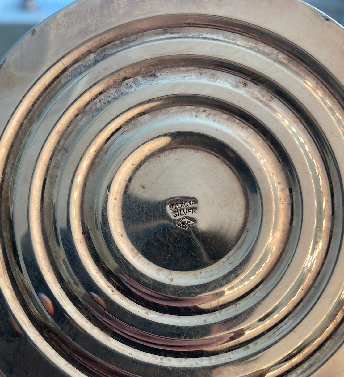 Debbie Reynolds Personal Sterling Silver Candlesticks