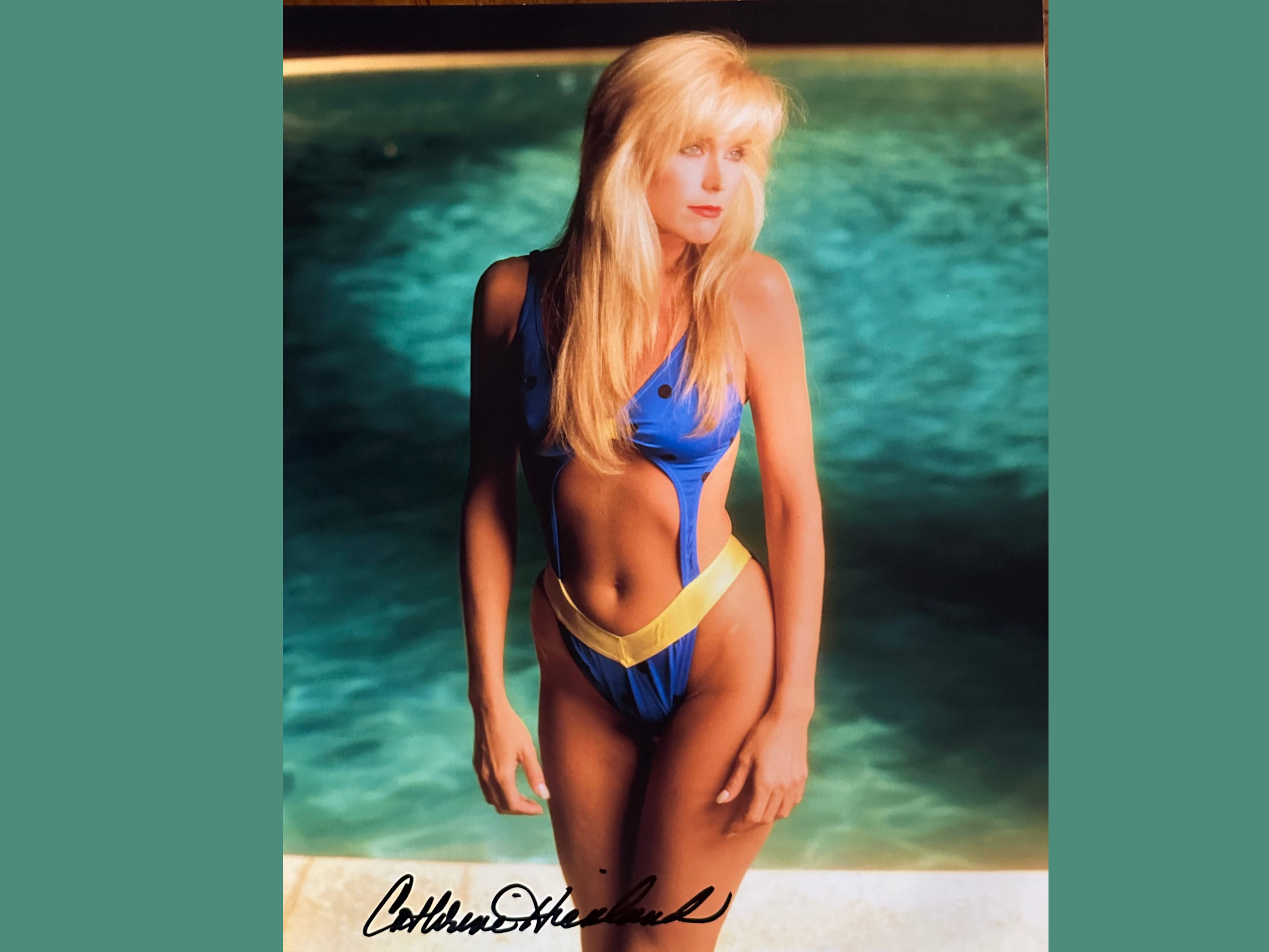 Catherine Hickland Autographed 8x10 (Swimsuit)